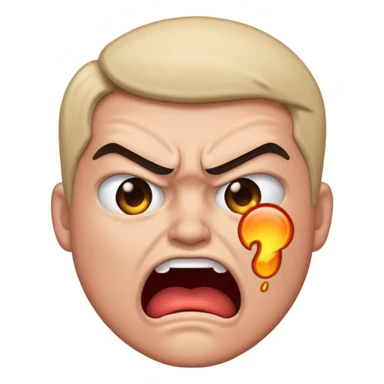 Angry cursing sticker