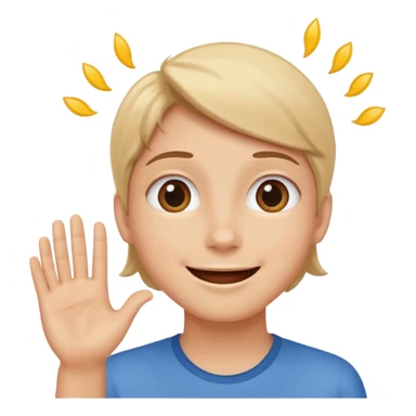 Personne qui fait semblant de croire en quelqu'un  sticker