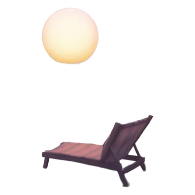 Sunset at the beach sticker