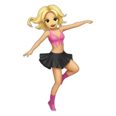 Britney spears dancing 2023 sticker