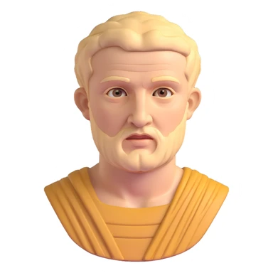 bust of Tiberius Gracchus, Roman senator sticker
