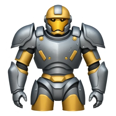 Battle armour suit sticker