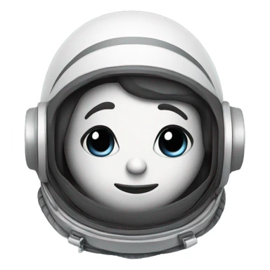 astronaut chickadee sticker