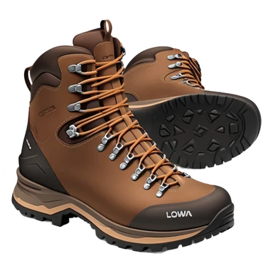 Lowa hiking boot GTX Cephyr, brown leather with Gore-Tex sticker