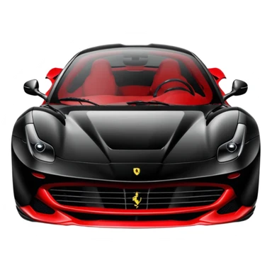 black farari car koli si change kar do sticker