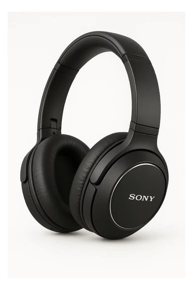 full-size Sony headphones sticker