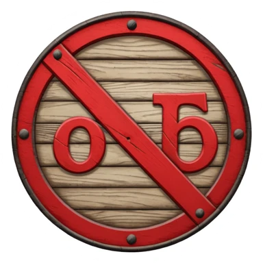 no school sign sticker