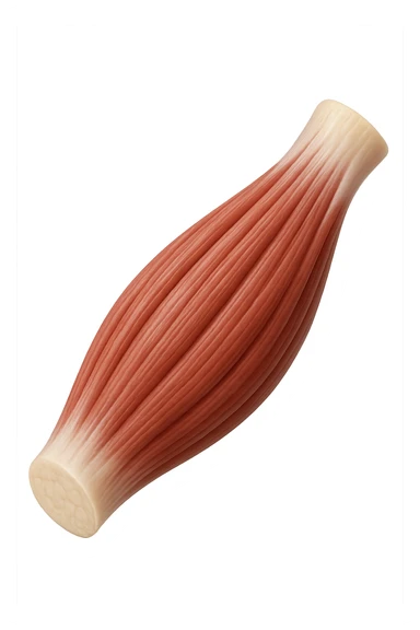 EMOJI STILE IPHONE 3D DI una porzione di tessuto muscolare umano anatomico realistico, FALLO MOLTO REALISTICO IN 3D sticker