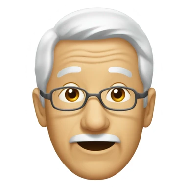 Old people retainer sticker