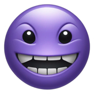 alien smiling sticker