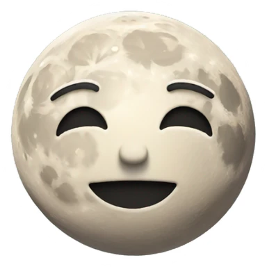 Moon  sticker