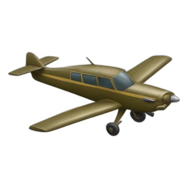 Avion de chasse sticker