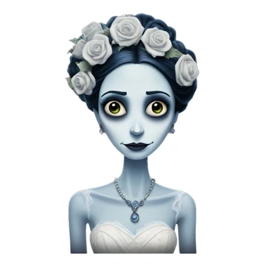 Corpse bride from Tim Burton  sticker