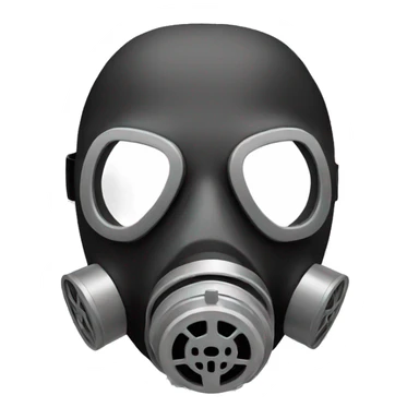 gas mask sticker
