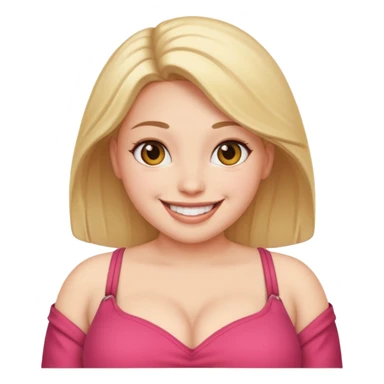 3 in ahspe of a big breasts sticker