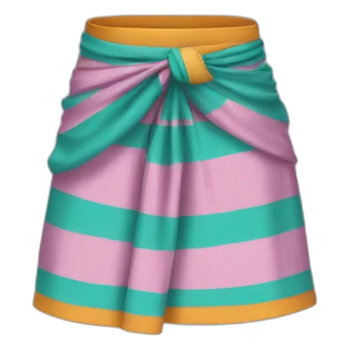 sarong skirt sticker