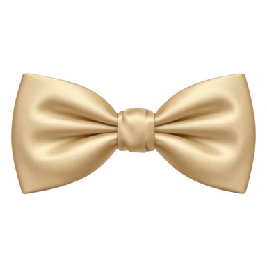 Nœud papillon beige sticker