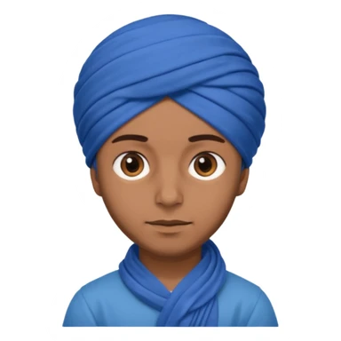 Sardar boy wearing turban  sticker