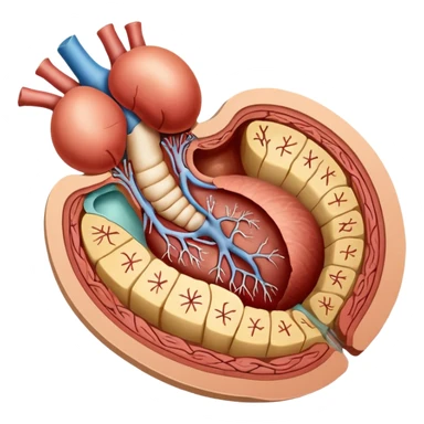 stomach anatomy sticker