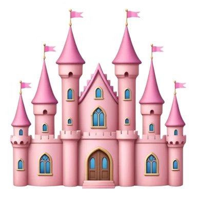 Little Pink castle sticker