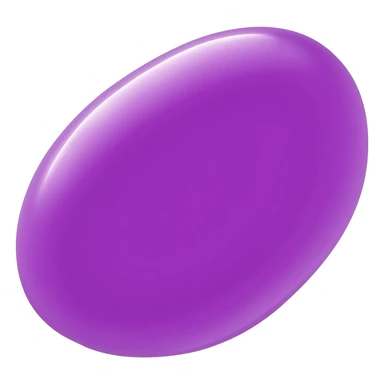 Jelly belly purple jelly bean sticker