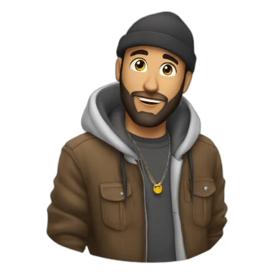 Une fouine qui fume sticker