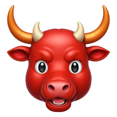 bull emodji sticker