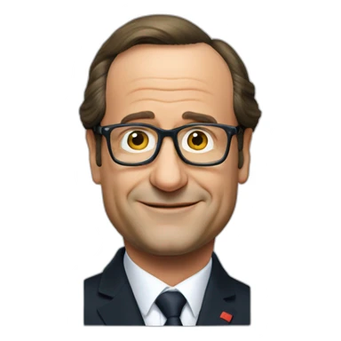 françois hollande sticker