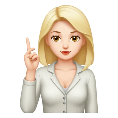 Mom doing middle finger sticker