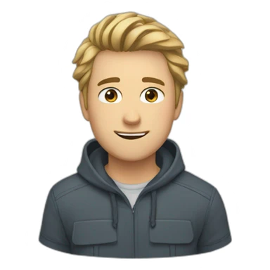 Nik Nelson from heartstopper sticker