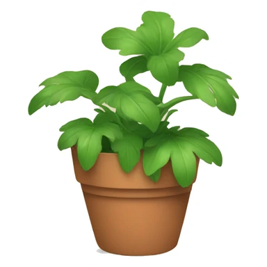 flowerpot sticker