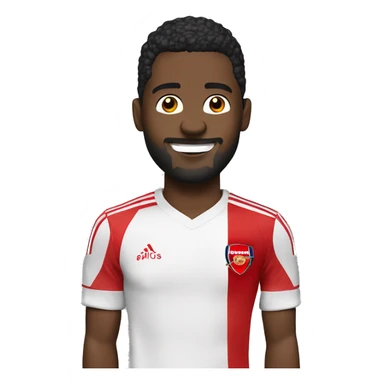 Le rappeur français Maes Arsenal numéro 9 sticker