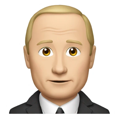 Putin and rocket sticker