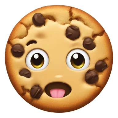  anime eat cookie sticker