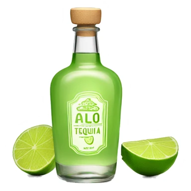 LALO tequila bottle with lime sticker