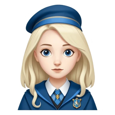 Penelope Clearwater in harry potter, wear hogwarts Ravenclaw uniform sticker