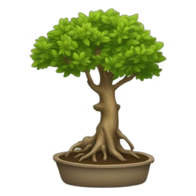 Árbol bonsái  sticker