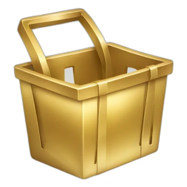 SHOPPING GOLD sticker