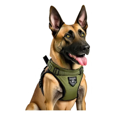 Belgian malinois  sticker