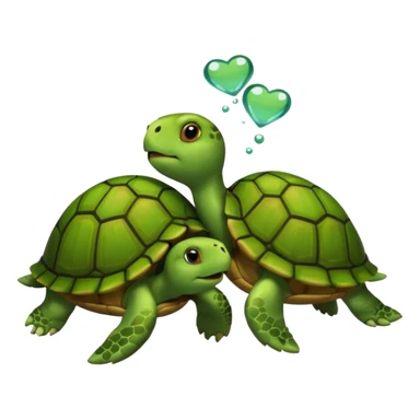 Turtle best friends sticker