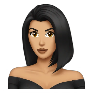 Kourtney Kardashian sticker