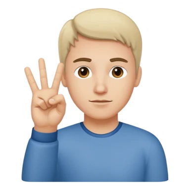 Yvl handsign sticker