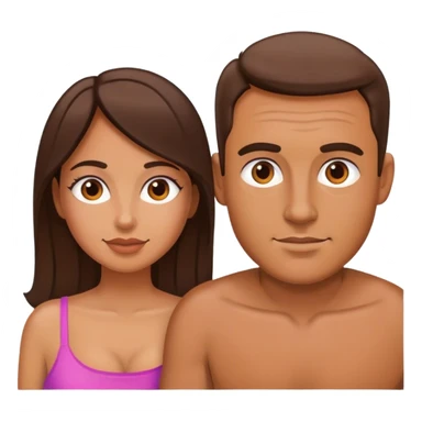 Husband and wife  sticker
