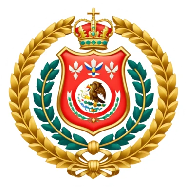 Escudo del heroico colegio militar de México sticker