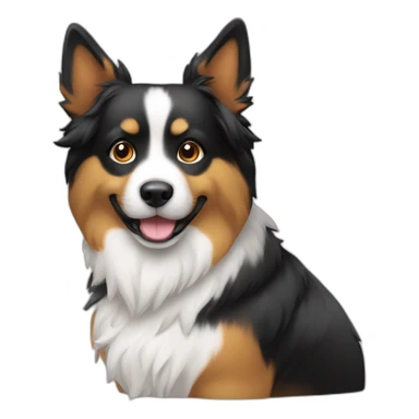 Chat ami avec chien sticker