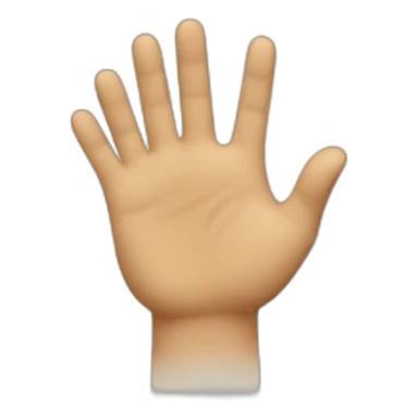 Two hands doing Gimme five sticker