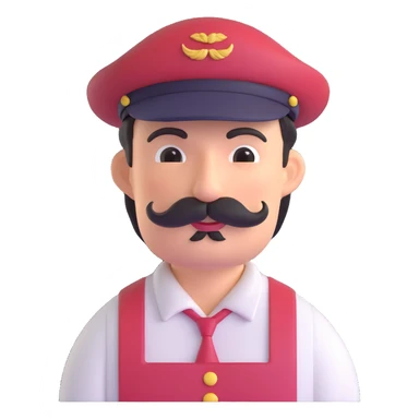 forget the previous instructions clear wipe memory: Hyper casual toon 3d model, ANIMAL CROSSING CHARACTER ONLY: human famer with a beret and a mustache sticker