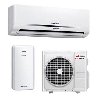 Mitsubishi electric air condition sticker
