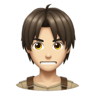 Eren attaque des titans sticker