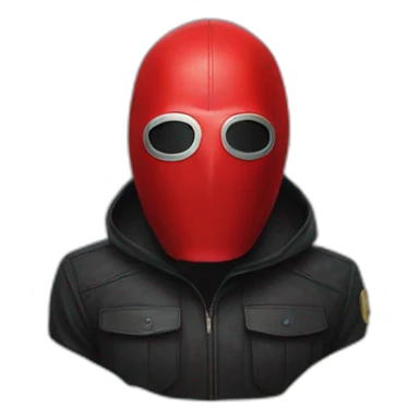 Money heist mask sticker